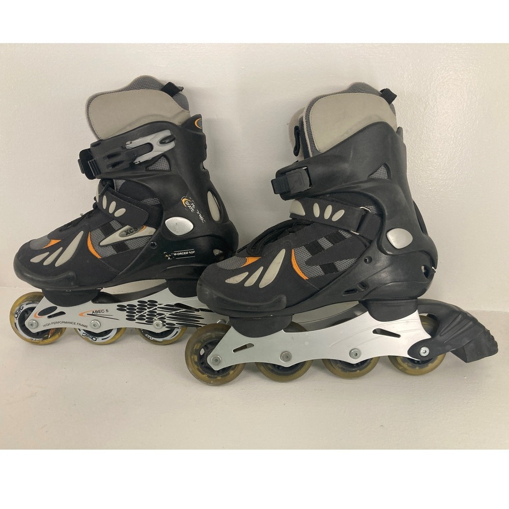 VTG Y2K XCS Rollerblades Womens 8 Inline Skates ABEC 5 High Performance Frame